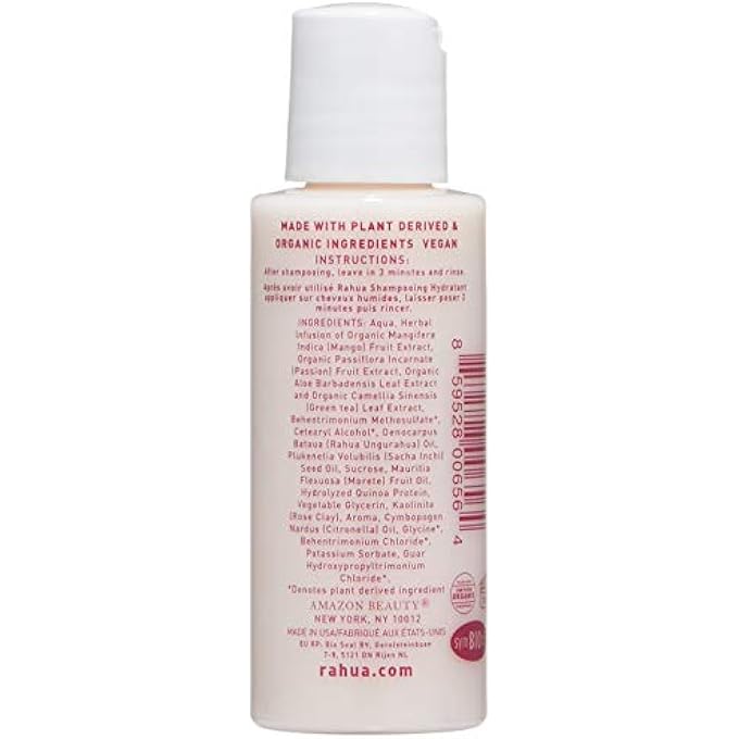 Rahua HYDRATION CONDITIONER 2 FLOZ, REPLENISH DRY, THIRSTY HAIR FOR HYDRATED STRONG, HEALTHY, SMOOTH HAIR INFUSED WITH PASSION FRUIT AND MANGO AROMA, BEST FOR ALL HAIR TYPES TRAVEL SIZE, TSA-APPROVED - Image 3